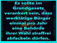 Das mu� ins Grundgesetz