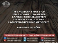 Im Baumarkt