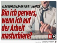 Bin ich pervers?