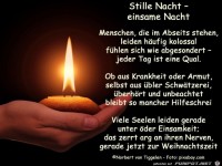 Stille Nacht - einsame Nacht 2019