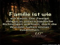 Familie ist wie ein Baum