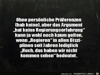 Was Regieren bedeutet