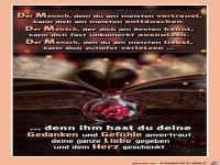 Der Mensch den du am meisten vertraust