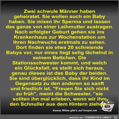 Zwei-schwule-M&auml;nner-haben-geheiratet.jpg von Fossy