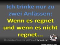 Nur zu zwei Anl�ssen