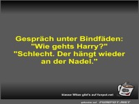 Gespr�ch unter Bindf�den