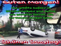 Abenteuerliches Wenden am Samstagmorgen