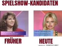 Spielshow Wandel der Zeit