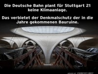Cool bleiben: Stuttgart 21 ohne Klimaanlage!
