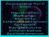 Reisepl�ne im April