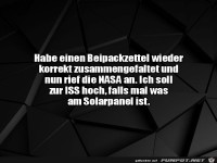 Beipackzettel richtig gefaltet