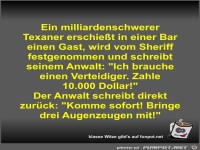 Ein milliardenschwerer Texaner erschie�t in einer Bar einen