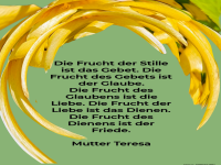 die frucht der stille