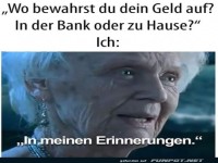 Geld sicher aufbewahren im Alter