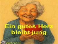 Ein gutes Herz bleibt jung