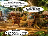 Moderne Kannibalen mit Airfryer-Vorlieben