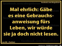 diegeilsten Gebrauchsanweisung