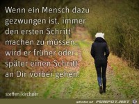 Erster Schritt