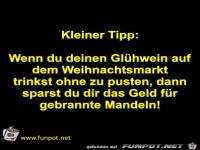 Gl&uuml;hwein trinken