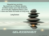 Gelassenheit kann man lernen