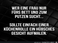 Wer eine Frau