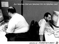 zur falschen Zeit...