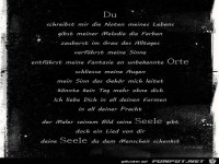 Du schreibst mir die Noten meines Lebens