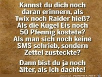 Du bist �lter als ich dachte
