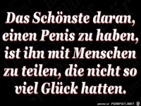 Das sch�nste daran einen Penis zu haben...