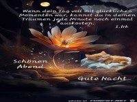 Wenn dein Tag mit glcklichen Momenten war