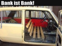 Kreative Autobank-L�sung