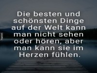Die schnsten Dinge kann man nicht sehen