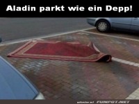 Fliegender Teppich im Parkchaos!