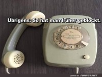 Blocken früher
