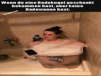 Improvisierte Wellness-Oase im Mini-Format