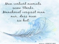 man verliert niemals