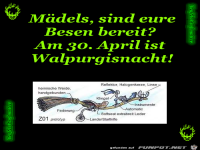 M�dels sind eure Besen bereit