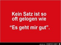 oft gelogen.....