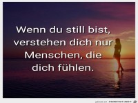 Wenn du still bist