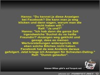 Hanno: Du kennst ja diese Anzeigen bei Facebook?