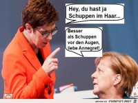 Schuppen vor den Augen