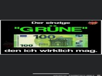 der einzige Gruene