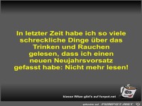 In letzter Zeit habe ich so viele schreckliche Dinge ber...