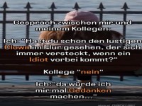 mach dir mal dar�ber Gedanken!