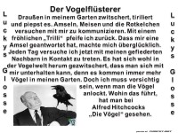 Der Vogelfl�sterer