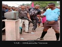 Improvisierte VAR-Situation in Afrika