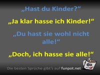 Humorvoller Spruch �ber Kinder