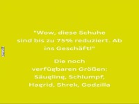 Schuhshopping fr Fantasy-Riesen!