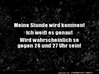 Warten auf die Zeit, die es nicht gibt!