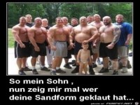 so mein Sohn...